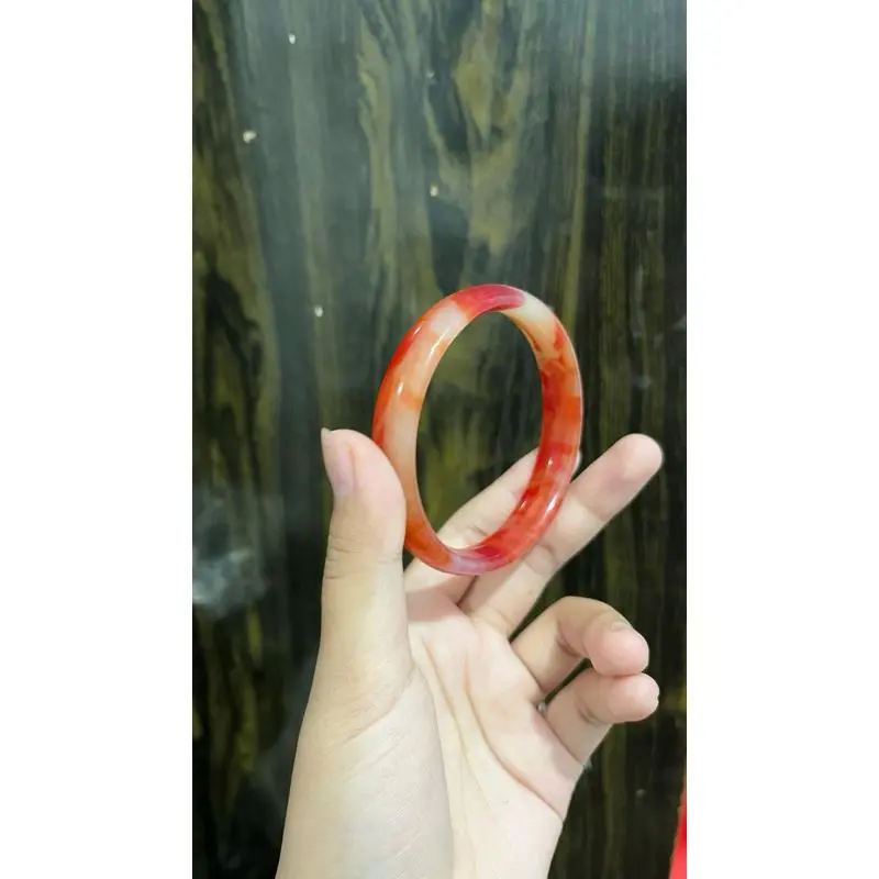Gelang Batu Giok Natural Emerald Gelang batu giok asli cina/Gelang Batu Giok Natural Emerald untuk Hadiah PRIA/Wanita - VIP 6