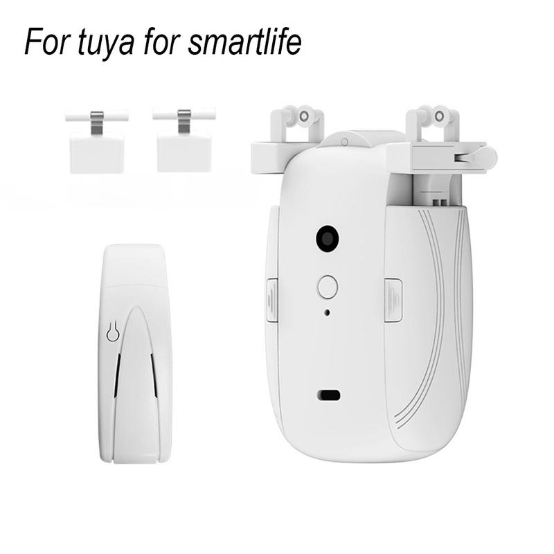 2pcs For Tuya Wifi Smart Curtains Robot Wireless Automatic Curtain Opener Motor 2