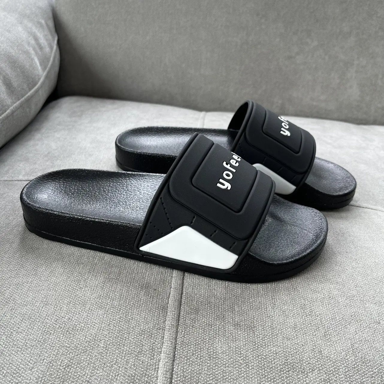 Dép nam nữ quai XT YOFEET nhiều màu cực xinh( BM 10) Slipper DéP Đế Bằng Quai Ngang Dép Lê
