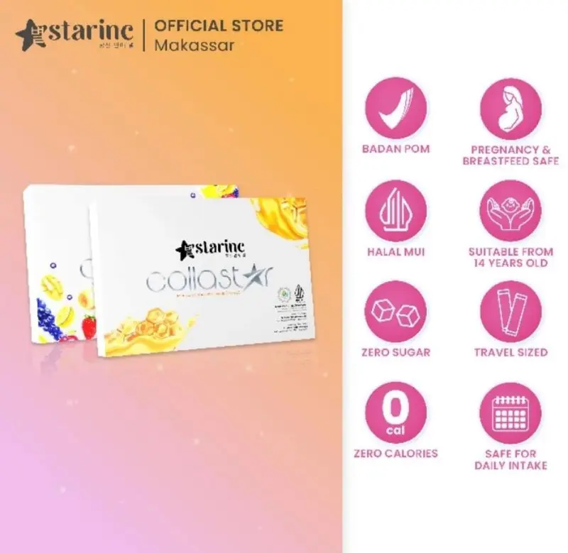 COLLASTAR ISI 15 PCS | COLAGEN VIRAL KOREA | COLAGEN EXCTRACT SAFRON, SARANG BURUNG WALET, SALMON 4