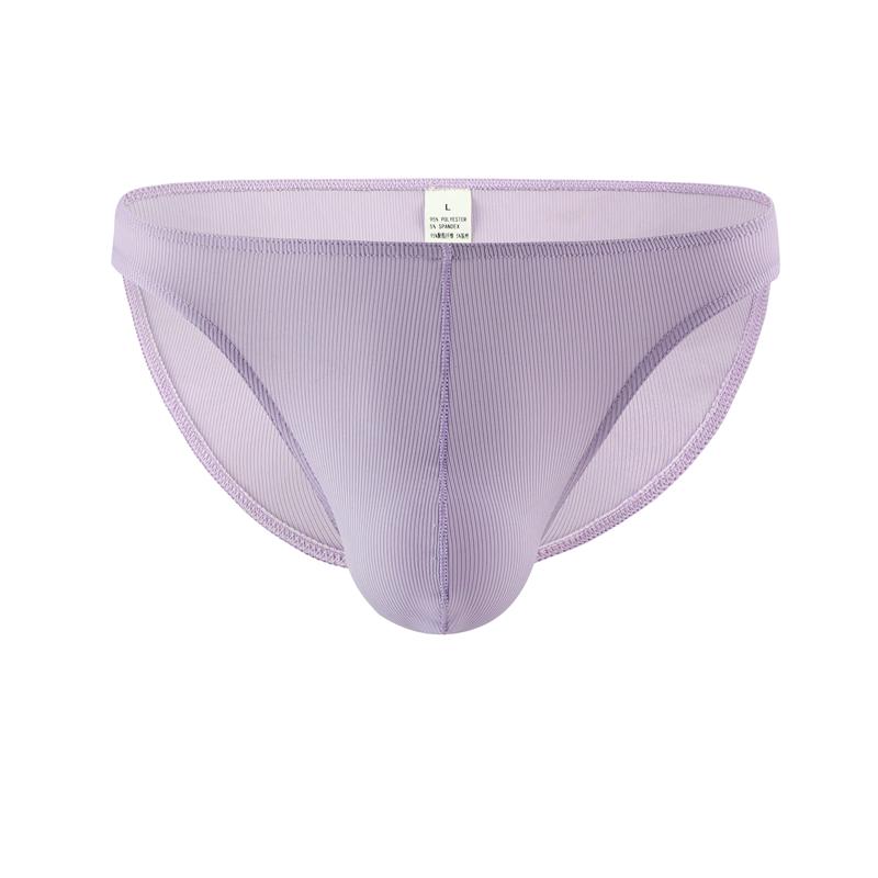 Product Introduction of Sexy Mens Ice Silk Briefs Underwear Breathable Male Panties Innerwear U Pouch Soft Comfortable Menswear 6