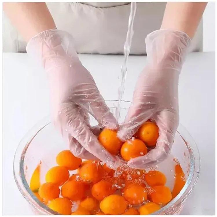 Product Introduction of Food Grade Household Cleaning Transparent Pvc Vinyl Disposable Gloves 100pcs 2