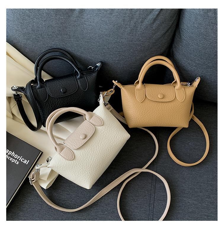 Product Introduction of New Niche Design Crossbody Small Bag Fashion All-Match Handbag Casual Shoulder Bucket Bag Women's Bag 6