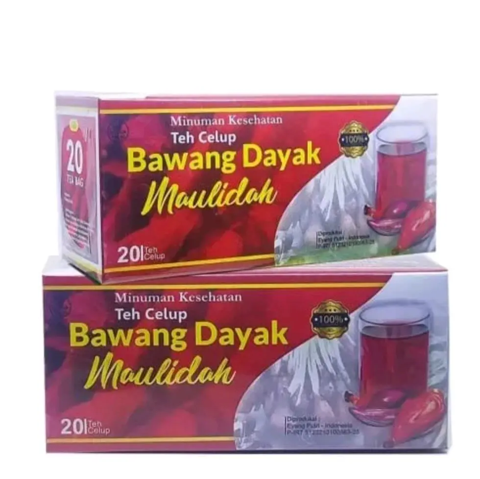 [ Paket 2 Box ] Teh celup bawang dayak