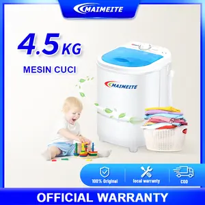 MAIMEITE Mini Washing Machine Mesin Cuci Mini Hemet Energi 4.5KG