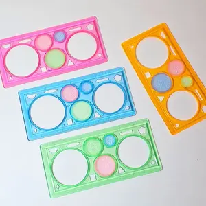 SOS Penggaris Sablon 20cm Rotary/Ruler/Garisan/Mistar