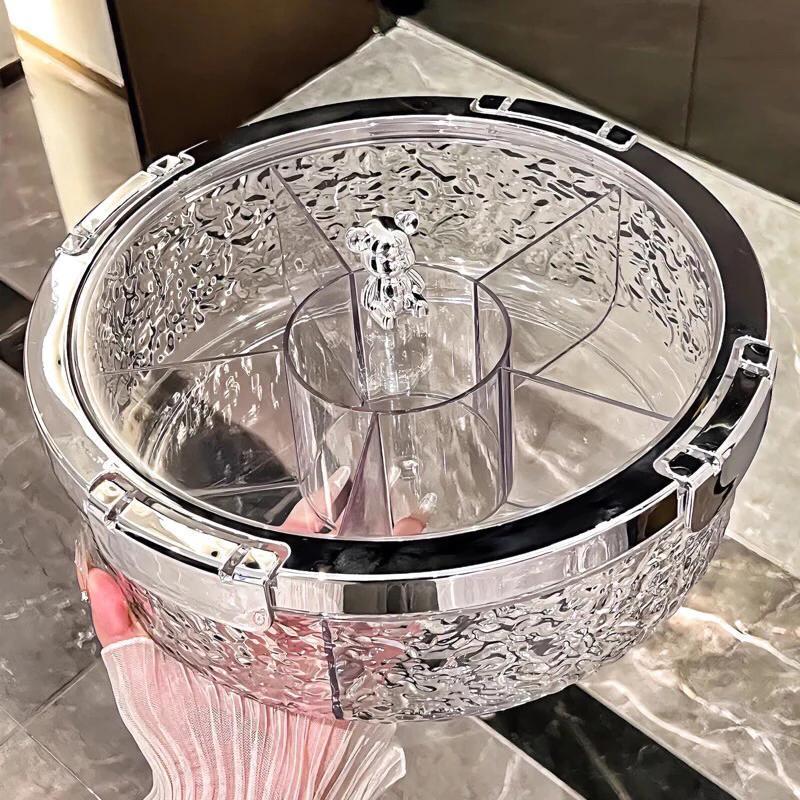 Product Introduction of MỚI Khay đựnġ Mứt Tết, Bánh Kẹo  Khay đựnġ Trong Suốt Chia Ngăn Acrylic Sang Trọng 4