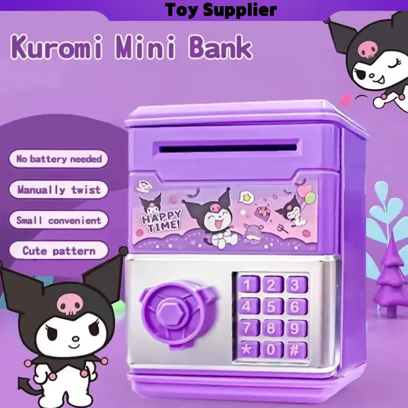 Piggy Bank for Kids Cute Paper Money Coin Banks Storage Box for Saving Money Educational Toy No Battery Needed Toy for Kid Develop Habit of Saving Money
