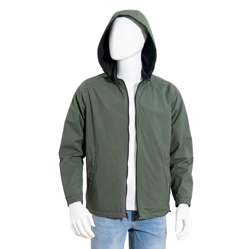 Áo khoác gió 2 mặt nam Urban Menswear Jacket Double sided Tay Dài siêu tính năng: cản gió, trượt nước, gấp gọn No. 2363, áo có mũ, cổ trụ, ao khoac co tru, 2 lớp chống nắng áonam  đẹp aonam  dep