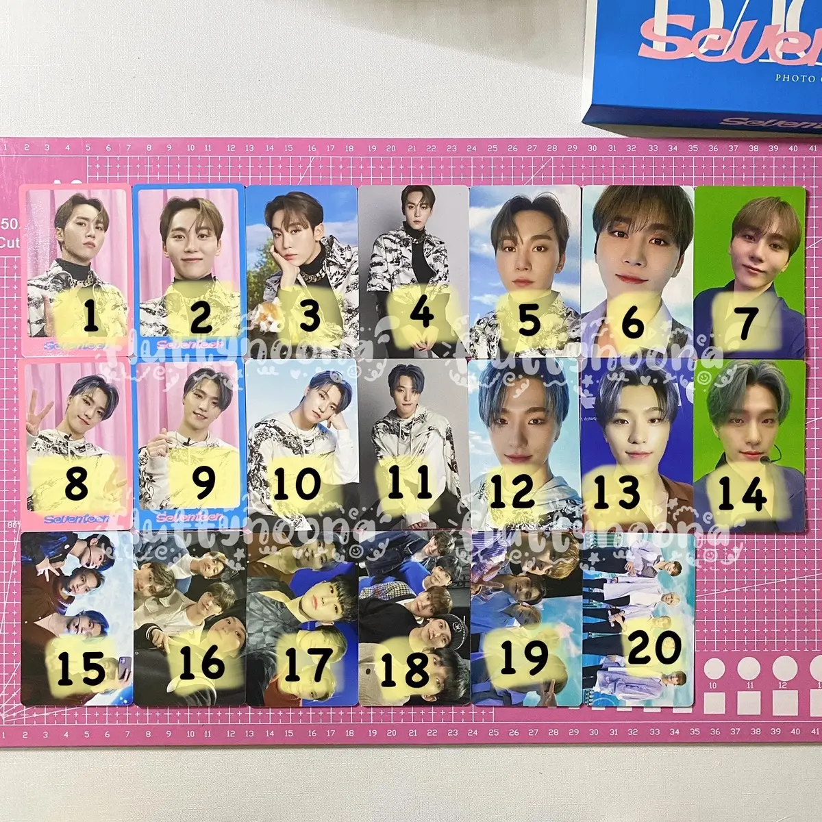 SEVENTEEN DICON 102 PHOTOCARD