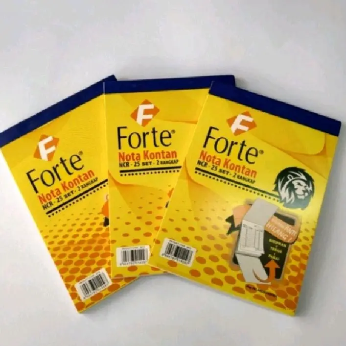 10 Pcs Nota Forte 2 Ply Kecil Buku 0