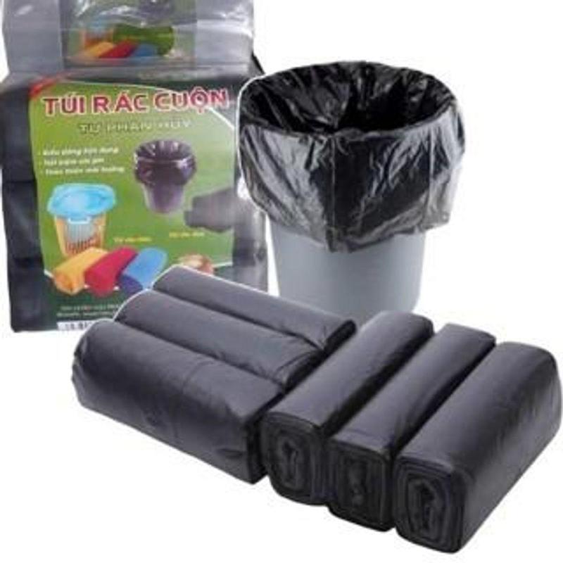 Bộ 3 Cuộn Túi Đựng Rác Tự Phân Hủy Sinh Học TahaFa