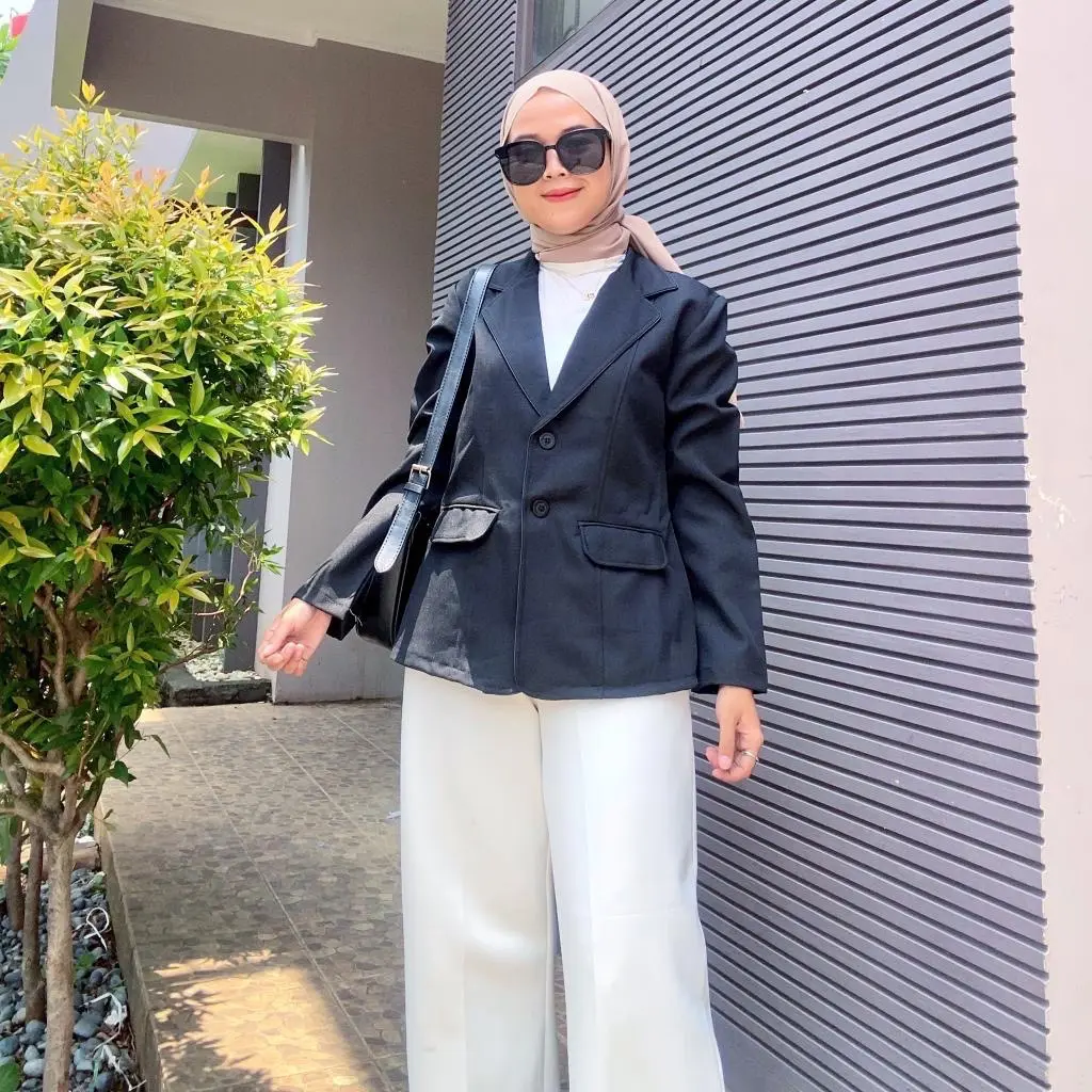 F2 - BLAZER 002 KANTORAN WANITA || BLAZER KANTORAN || JAS KERJA