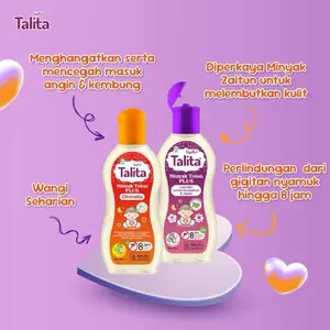 Talita Minyak Telon Plus 30ml\60ml/125ml