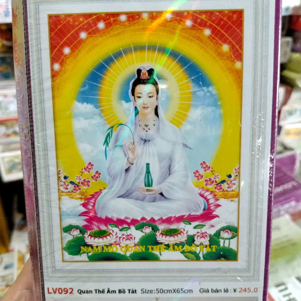 tranh đá chưa làm 50x65