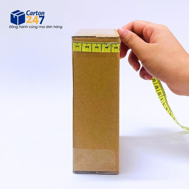 10x5x15 [COMBO 100] Hộp giấy carton đóng gói hàng giá gốc tại xưởng - Carton 247 3