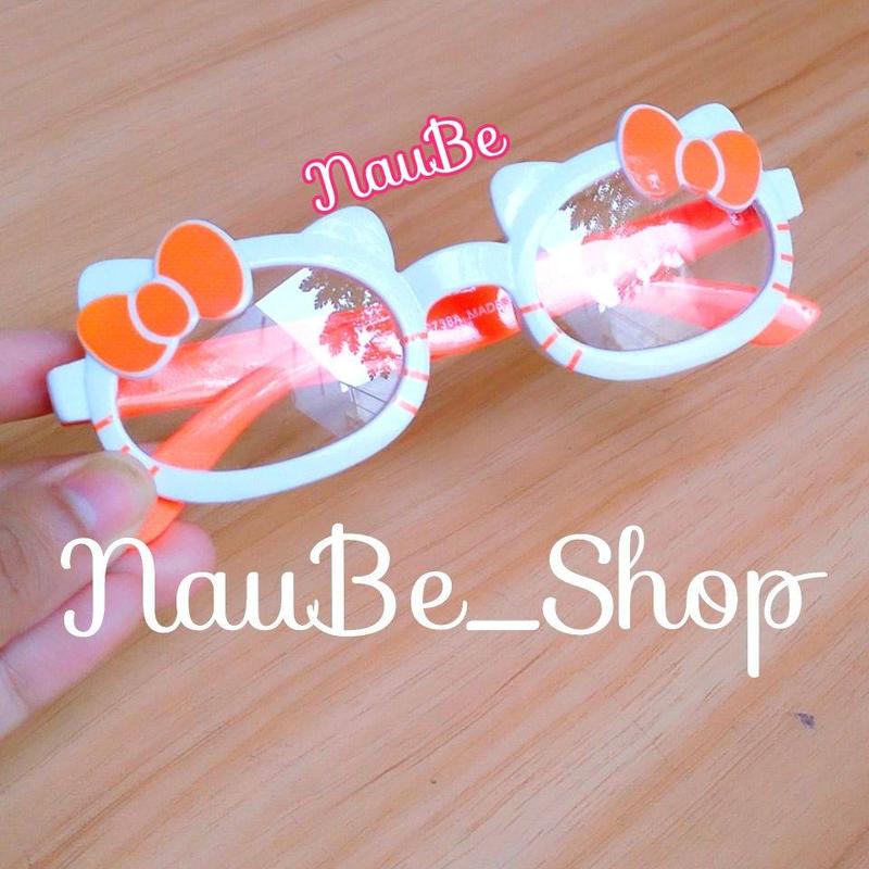 Kacamata anak hello kitty anti radiasi lucu 4