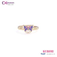 Gambar Cincin Anak Lapis Emas Collexion Kuromi Bow Gold Plated Ring Gold dari Collexion Kota Administrasi Jakarta Utara 2 Tokopedia