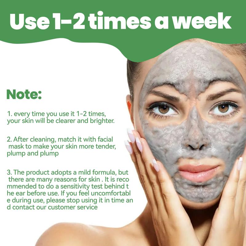 Product Introduction of EELHOE Cleansing Bubble Mask Moisturizing application blackhead removal oxygen cleansing mud mask 7