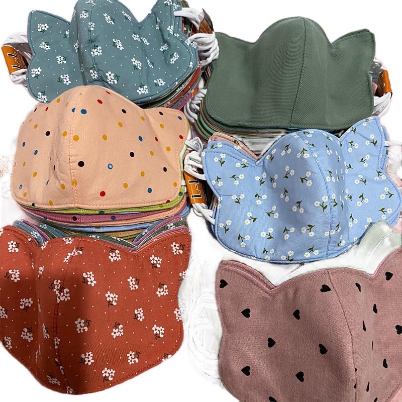 Combo khẩu trang (10 cái 90k )mua 10tang 2 khẩu trang) tai thỏ  chất vải mịn mát chống nắng