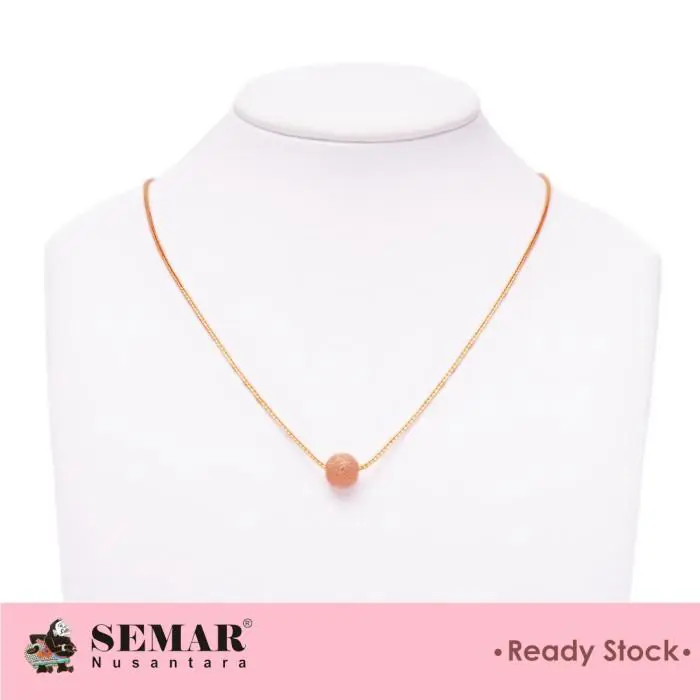 Kalung Emas Santa Variasi Bola Gliter Gold 10K Semar Nusantara 3