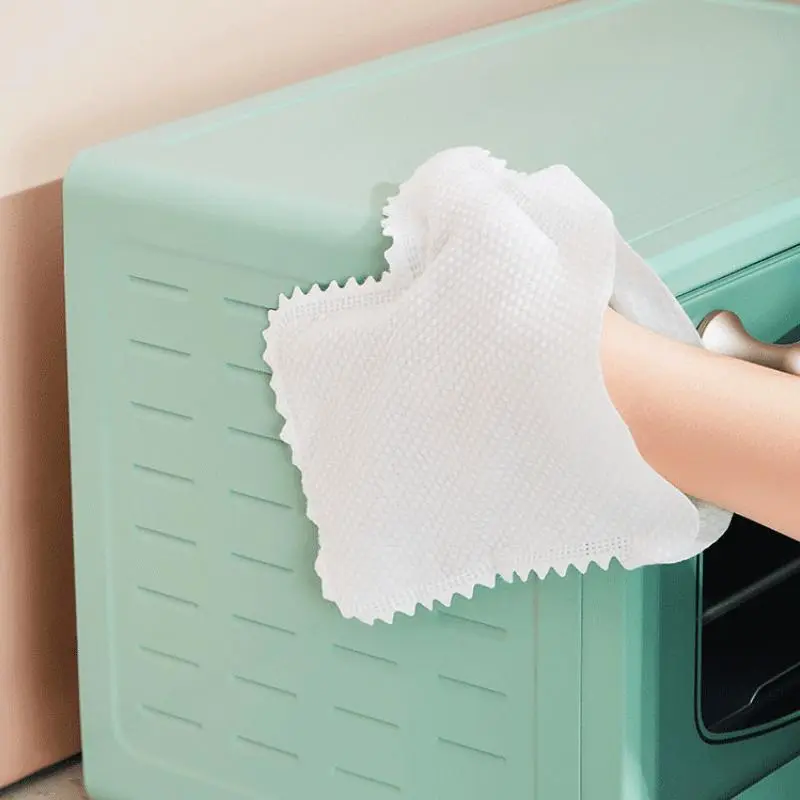 Disposable Dish Cloth, 10pcs Non-woven Fabric Dish Cloth, Kitchen Cleaning Cloth, Household Cleaning Tool for Kitchen 5