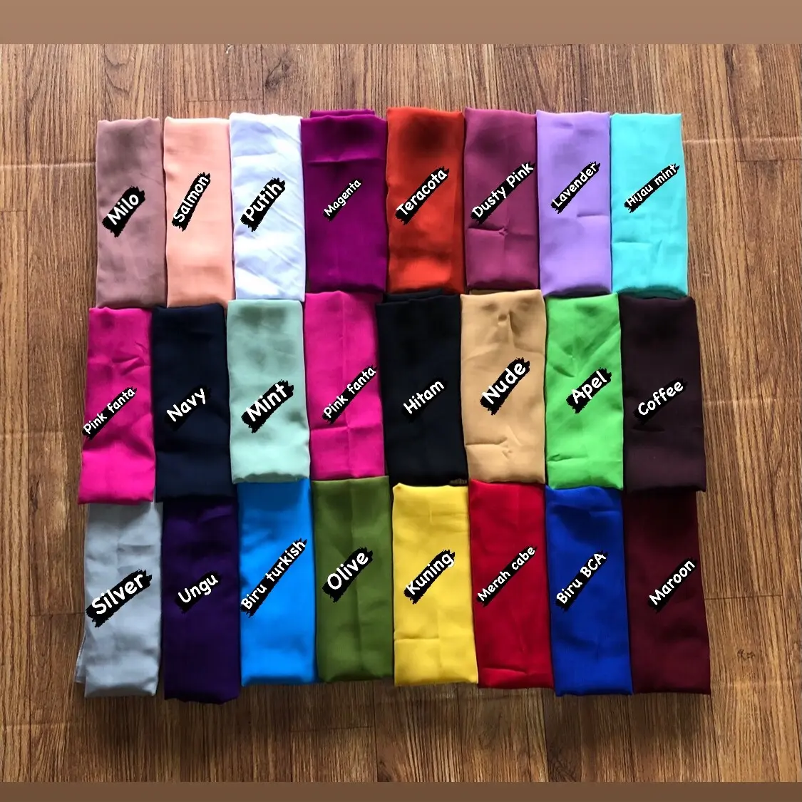 Selendang Sifon Hycon Ukuran 3Meter