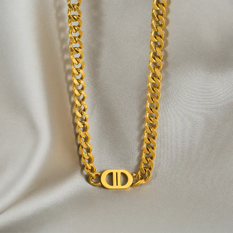 Kalung Titanium Wanita DD Anti Karat Dan Tidak Luntur jewellery rantai 3