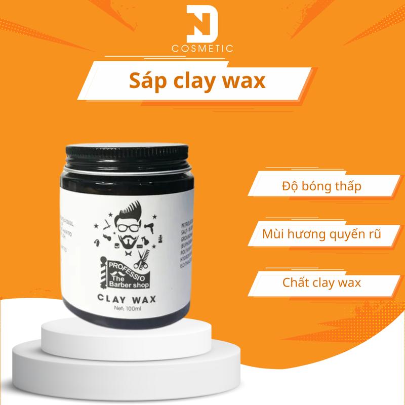 Product Introduction of Combo 3 sáp thủy tinh CLAY WAX_REUZEL vàng_REUZEL xanh dương chất pomade, clay cao cấp tạo kiểu tóc 5