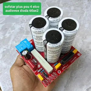 sofstar plus psu 4 elco audiovox 100 v 10000 uf  dioda 60ax2