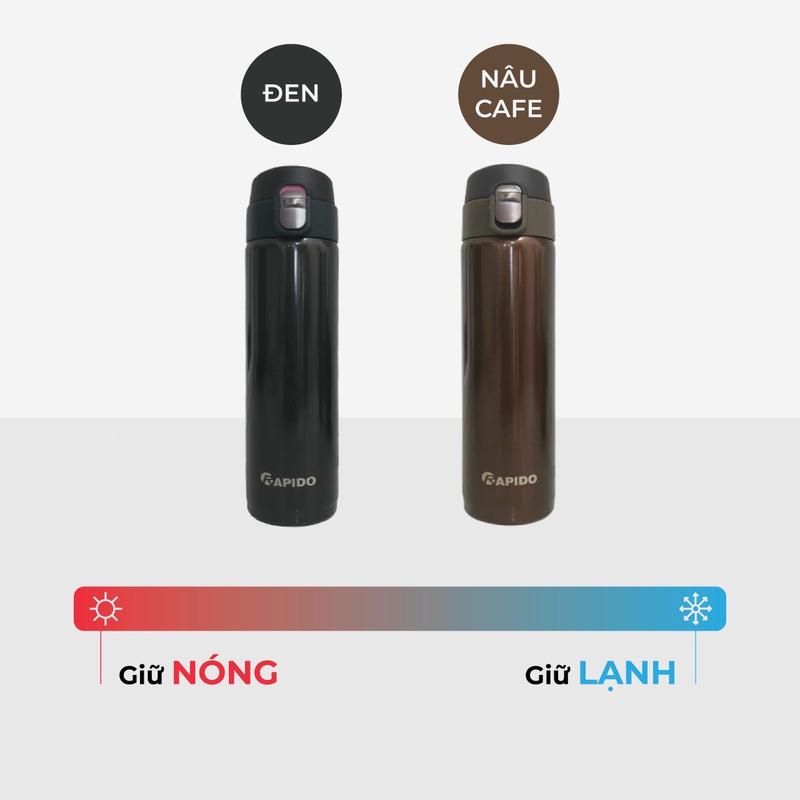 BÌNH GIỮ NHIỆT RAPIDO RTC 500ml 3