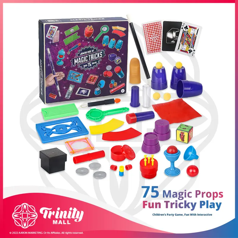 𝐓𝐑𝐈𝐍𝐈𝐓𝐘 Jumbo Box of Magic Tricks Set for Beginner Ki - TikTok Shop ...