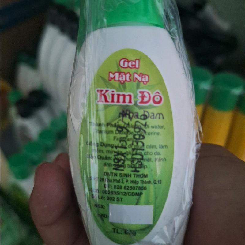 Gel Lột Mụn KIMĐÔ 60g - Thành phần từ thiên nhiên: Bùn khoáng và tinh nha đam - Skincare 2