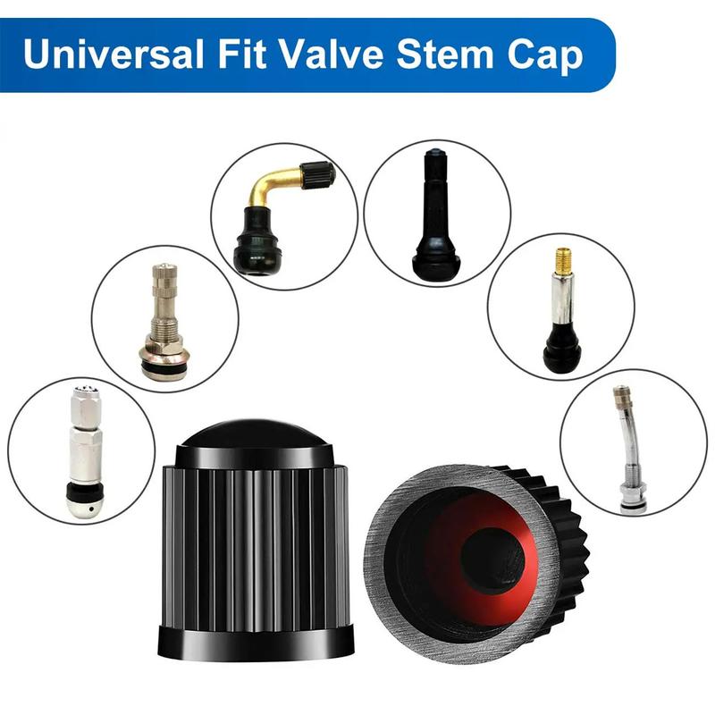 Product Introduction of WL 10pcs Car Tire Valve Stems Cap with O Seal Ring Tire Valve Cap Plastic Tire Wheel Stem Air Valve Cap for Bicycle Bike Motorcycle Accessory #475504 18