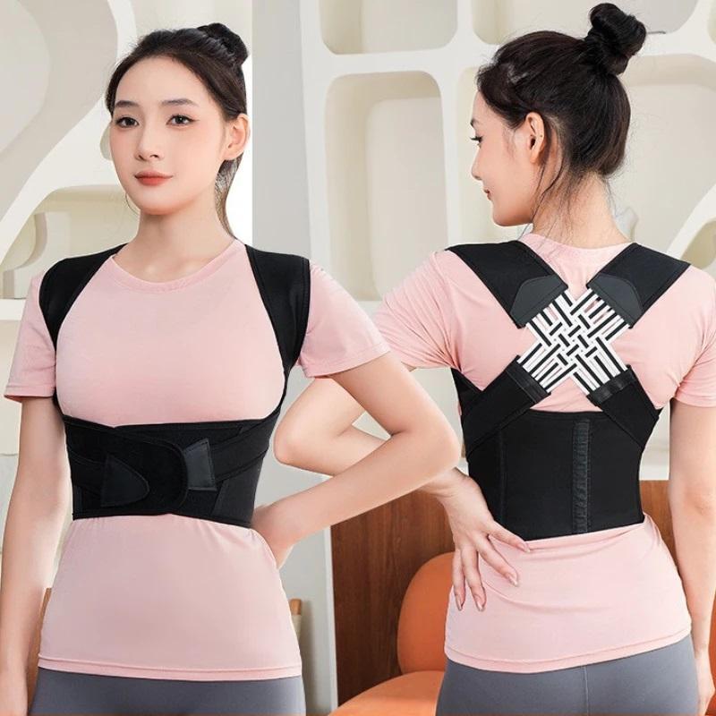 Đai Chống Gù Lưng Cao Cấp, Đai Điều Chỉnh Tư Thế, Cải Thiện Vóc Dáng Có Nẹp Hỗ Trợ Đồ lót cải thiện cơ thể, áo nịt ngực, trang phục định hình cơ thể, đai chỉnh sửa dị tật cơ thể Phụ Kiện