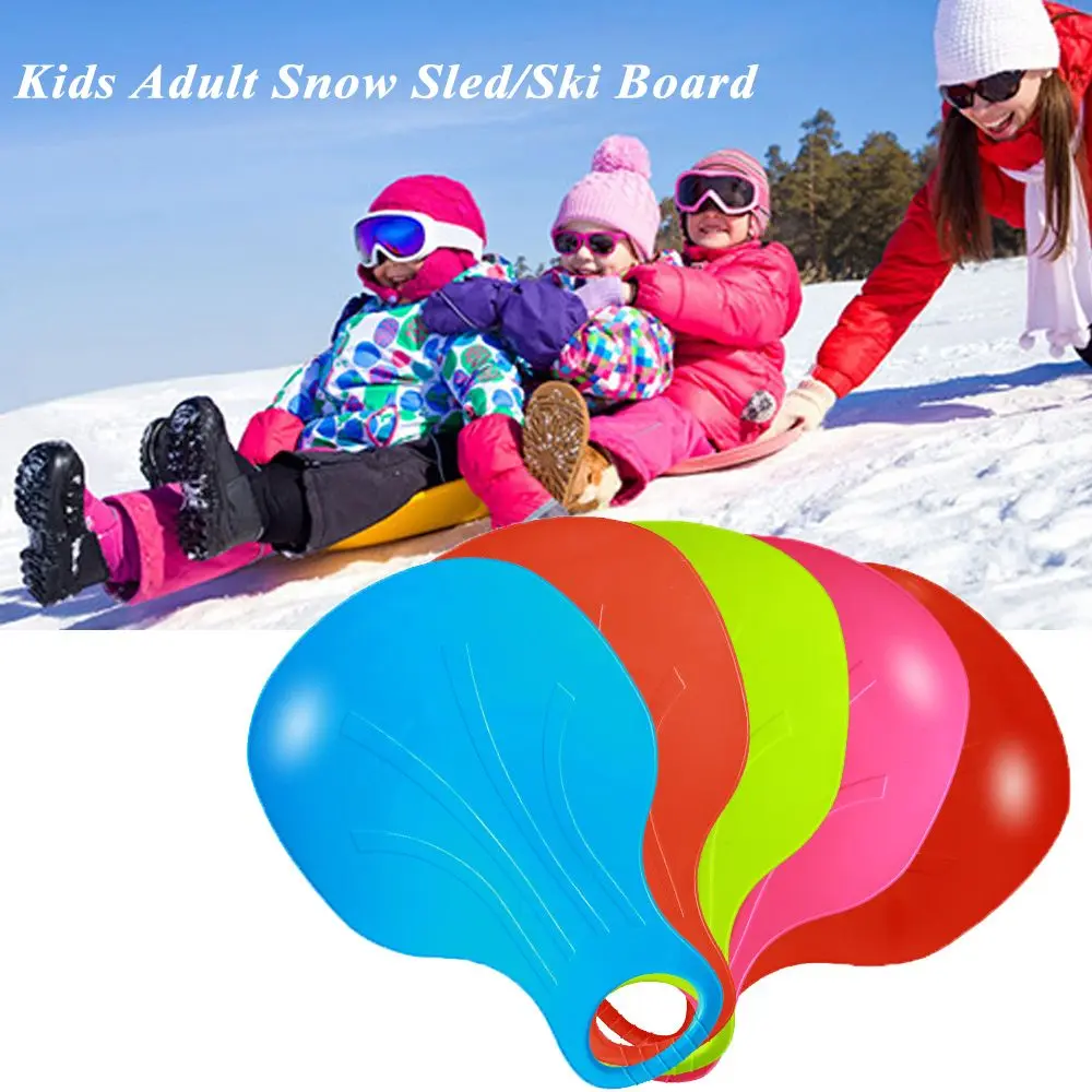 Grass Sand Slider Winter Outdoor Snow Luge Snow Sled Sleigh Ski Board