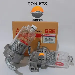 SEPARATOR ASSY FILTER SOLAR BAWAH PS125 TURBO | Water Separator Canter PS135 Sparepart Engine Pompa Truk