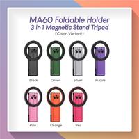Gambar ULANZI MA60 Ultra-Slim Foldable Phone Carabiner Tripod w/ 2-Magnetic Multifungsi (Handheld, Stand, Overhead, Multi Angle Mode) for Magsafe HP MA 60 - Pink dari G-Rex Kota Administrasi Jakarta Barat 3 Tokopedia