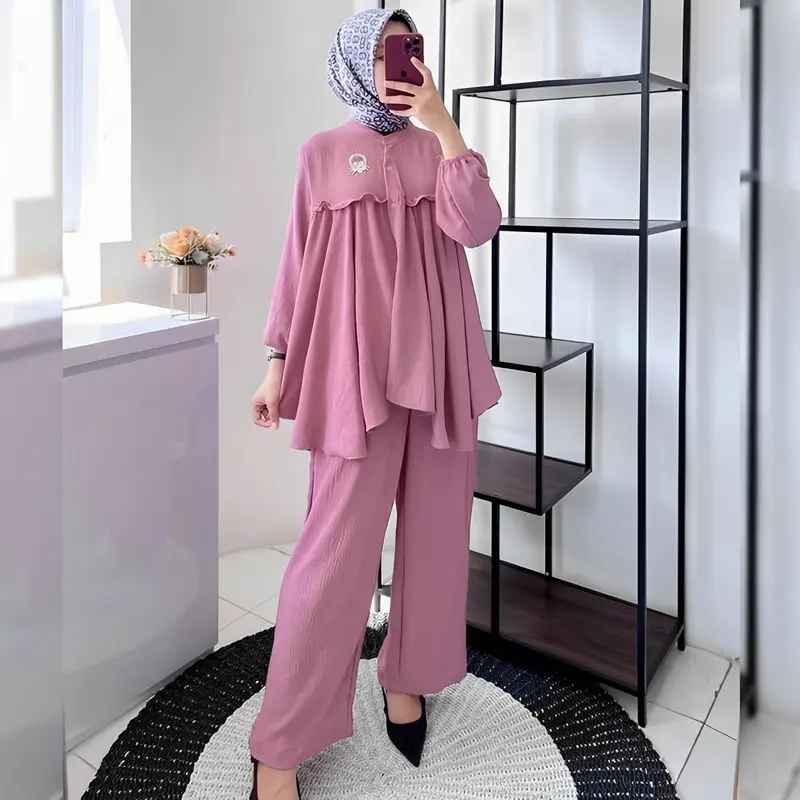 KF - OCHA SETELAN WANITA ONE SET // DIANA ONE SET WANITA CRINCLE REMPEL 0