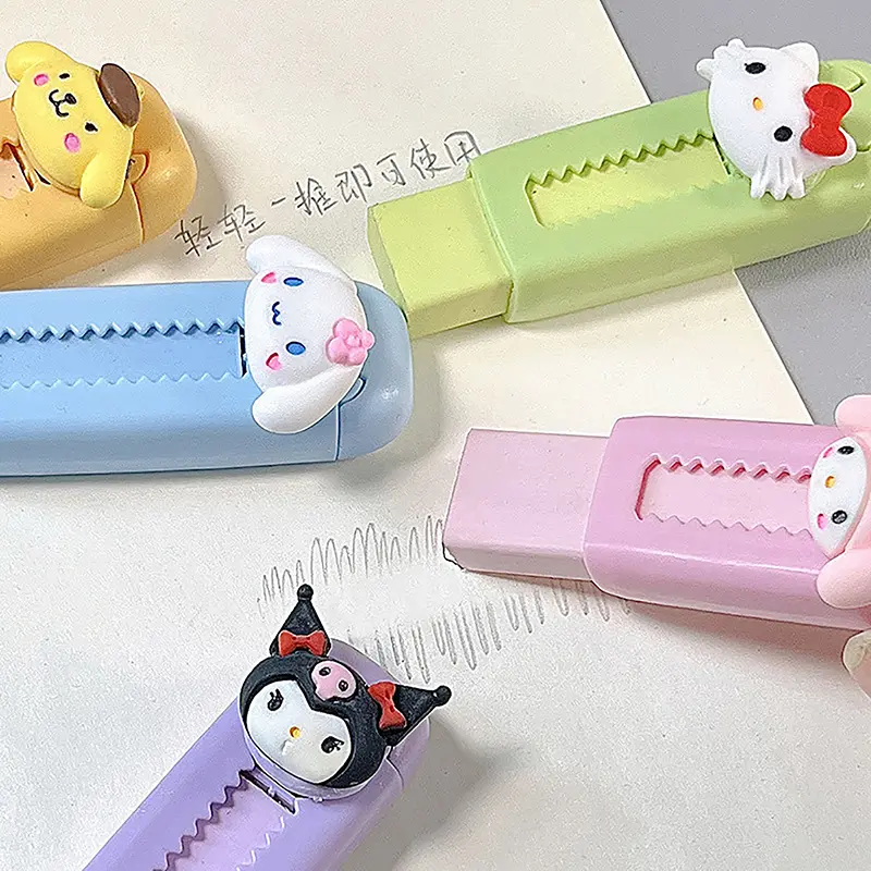 Cục Tẩy Đẩy, Thiết Kế Anime Dễ Thương, Cục Tẩy Hoạt Hình Kawaii Thích Hợp Làm Quà Tặng Học Sinh, Phần Thưởng, Quà Tặng Văn Phòng Phẩm 3