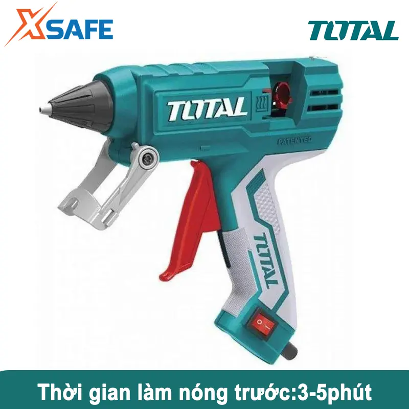 Máy bắn keo 150W Total, dụng cụ dán keo nến 11.2mm, kèm 4 cây keo, làm đồ handmade, thủ công 2