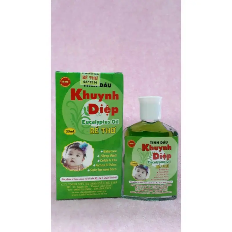 Dầu Khuynh diệp Bé thơ - chống cảm lạnh-đau đầu-đau bụng Cho Bé 1