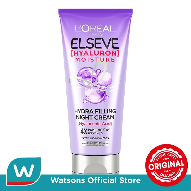 L'Oreal Elseve Hyaluron Moisture Hydra Filling Night Cream 150ml 0
