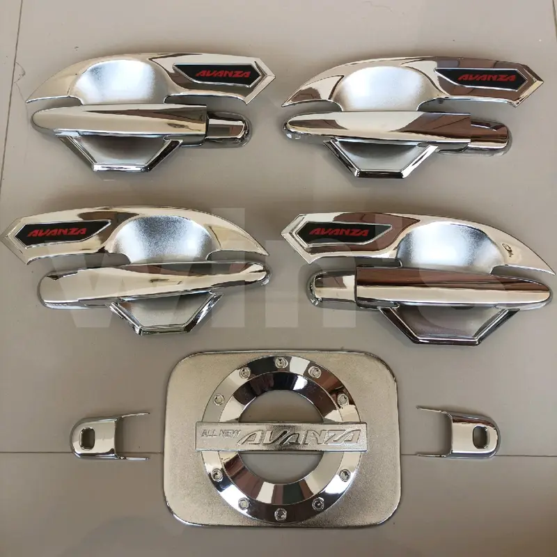 paket outer handle dan tank cover avanza 2012 sampai 2021 chrom 0