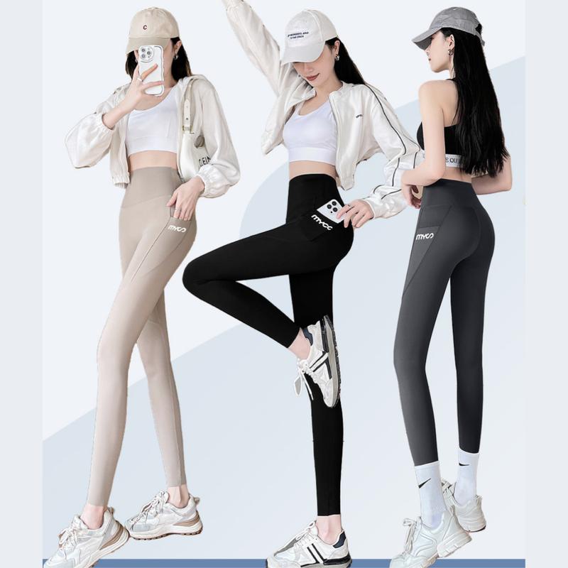 Quần Legging nữ, giữ nhiệt nữ Mysoo co giãn 4 chiều dành cho các bạn nữ tập Yoga, tập Gym, chơi Pickleball, Thoáng khí, Thoải mái, Sấy khô nhanh Trang Phục Sport
