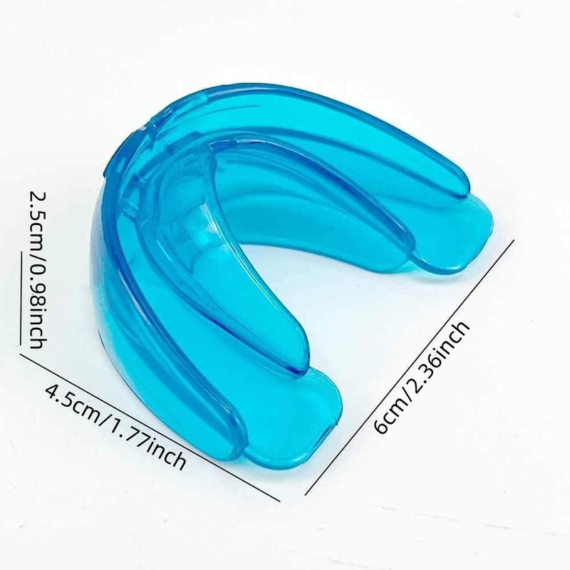 Safety Sports Mouthguards, 1 Count Transparent Mouth Protector, Sports Mouthguards for Boxing, Basketball, Football, Running, Cycling, Skateboarding 1