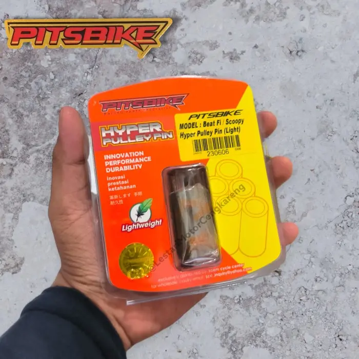 HYPER PULLEY PIN PITSBIKE BUSHING RUMAH ROLLER BEAT FI SCOOPY VARIO FI NEW
