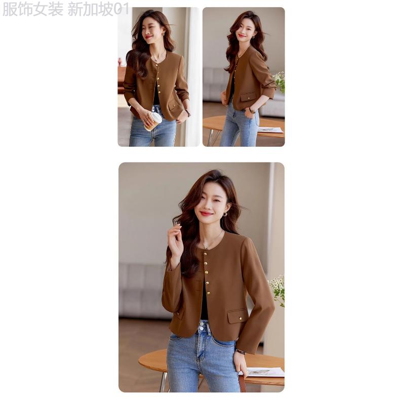 Product Introduction of Tree page  This Year's Popular Small Fragrant Style Short Coats And Shirts For Women 2024 Autumn New French Lady Temperament Suit Tops 33