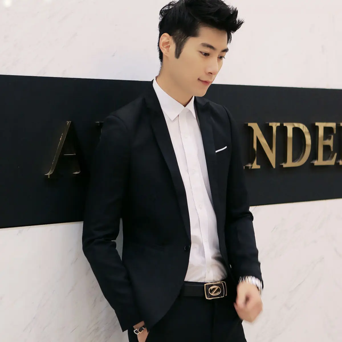 Áo Khoác Vest Công Sở Thường Ngày Thời Trang Mới, Dành Cho Nam Menswear Jacket