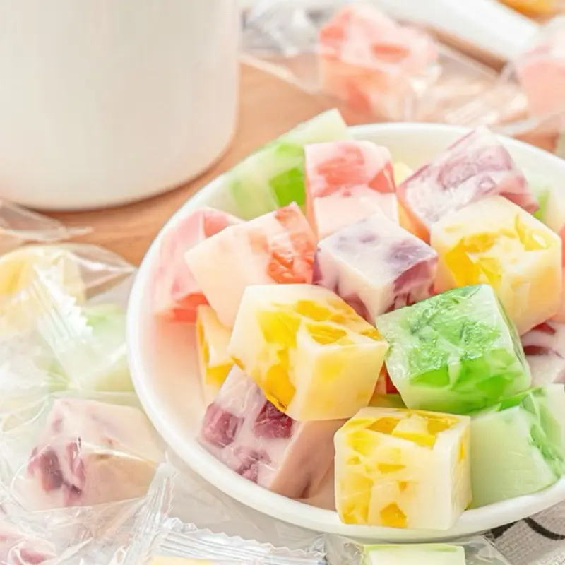 Kẹo dẻo Sữa chua Hoa quả hương vị trái cây tổng hợp mix vị Quyền Béo Food